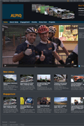 Веб-приложение для Alpiq.tv